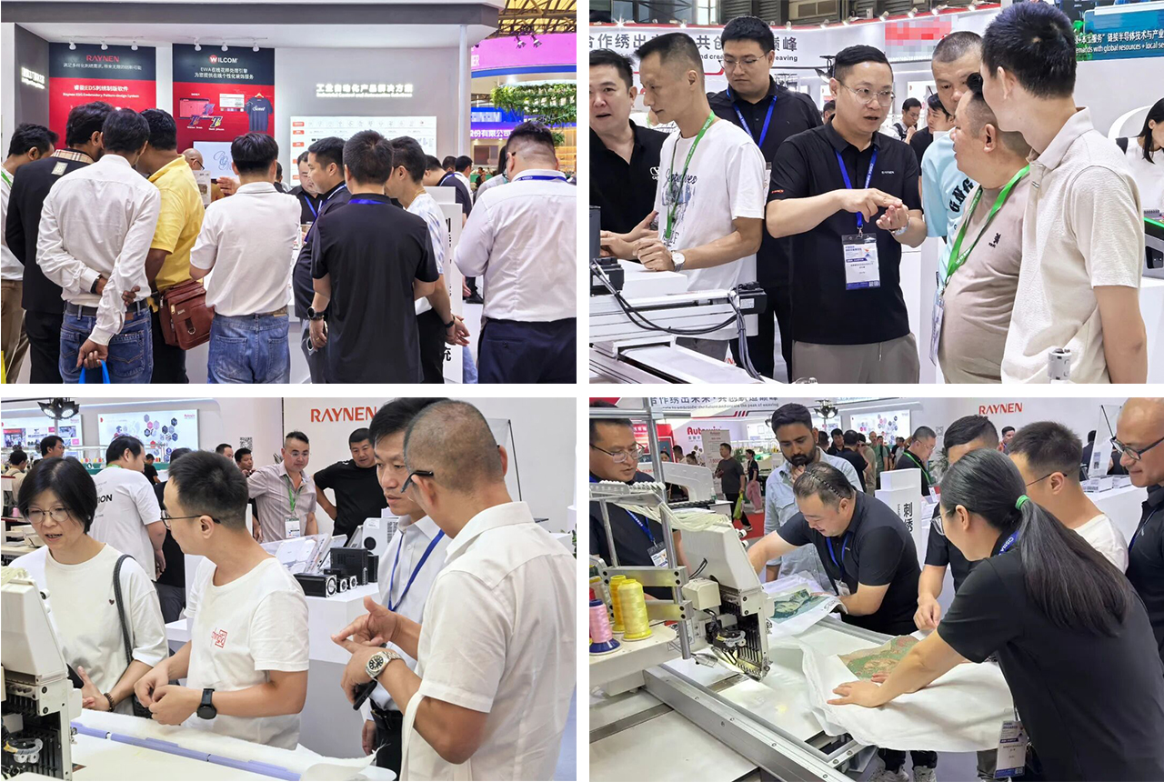展会精彩回顾 | 睿能科技精彩亮相2025中国国际缝制设备展览会(图2) 展会精彩回顾 | 睿能科技精彩亮相2025中国国际缝制设备展览会(图2)